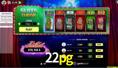 Descubra o Mundo do Cassino Online com 22pg